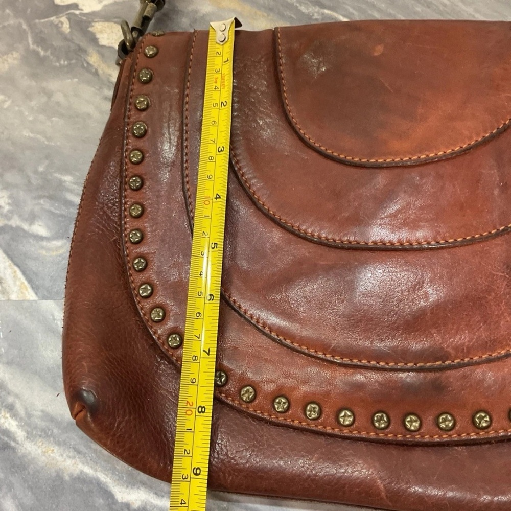 Spaghetti Western Genuine Leather   Messanger Bag - Picture 7 of 9